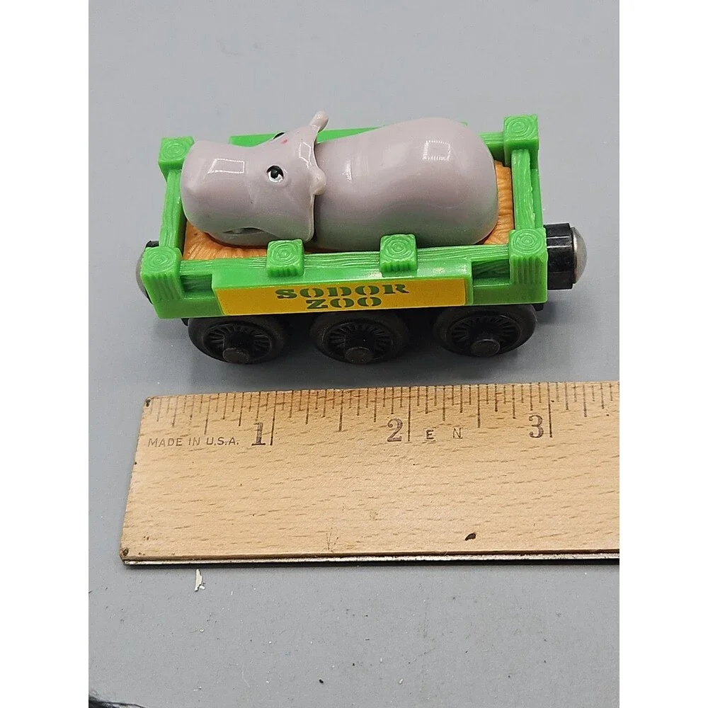 Thomas & Friends Hippo Car Wooden Railway Sodor Zoo Friends Engine Opens Mouth